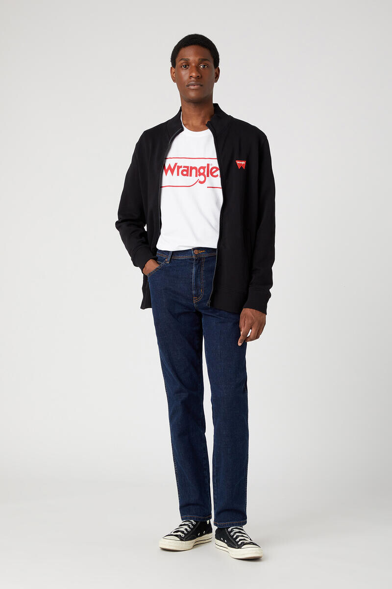 

Футболка с обычным логотипом Wrangler, белый