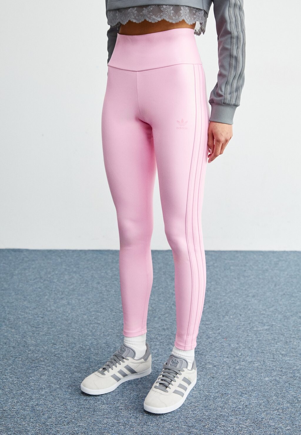 

Леггинсы adidas Originals, настоящий розовый
