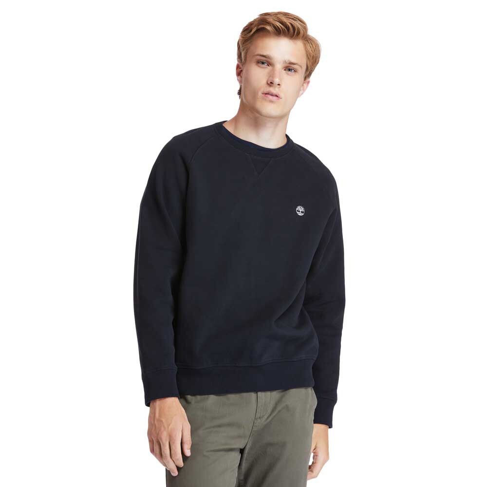 

Толстовка Timberland Exeter River Basic Brushed Back Crew Regular, черный