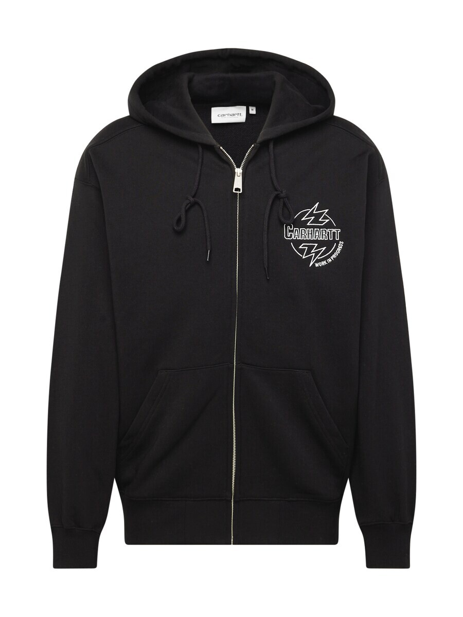 

Спортивная толстовка Carhartt WIP Zip-Up Hoodie, черный