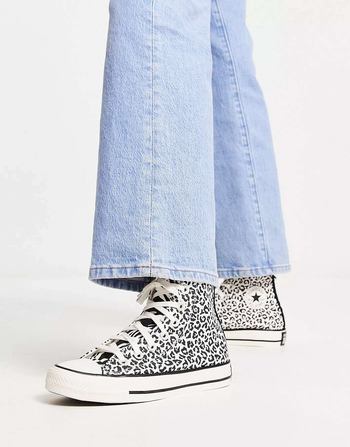 

Кроссовки Converse Chuck Taylor All Star Hi с леопардовым принтом
