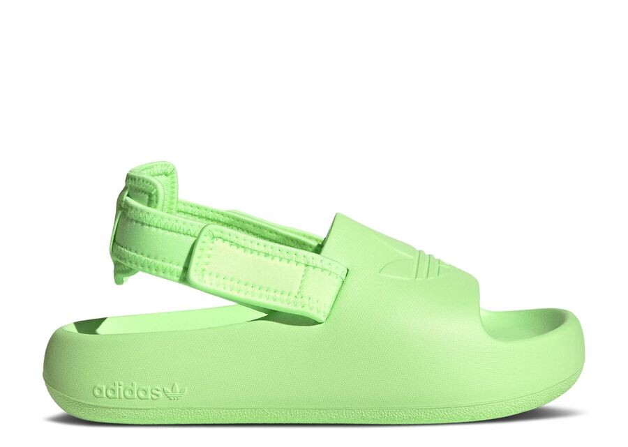 

Кроссовки adidas Adifom Adilette Slide J 'Green Spark', зеленый