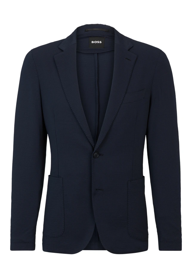 

Блейзер p-hanry-j-wg-241 slim fit Boss, синий