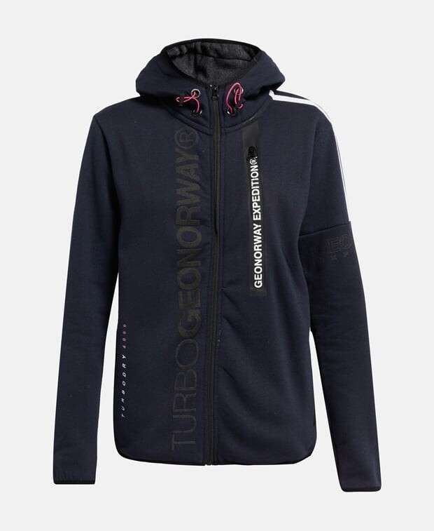 

Толстовка с капюшоном Geographical Norway, темно-синий