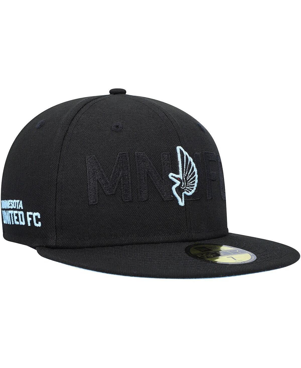 

Мужская черная приталенная кепка Minnesota United FC Kick Off 59FIFTY New Era