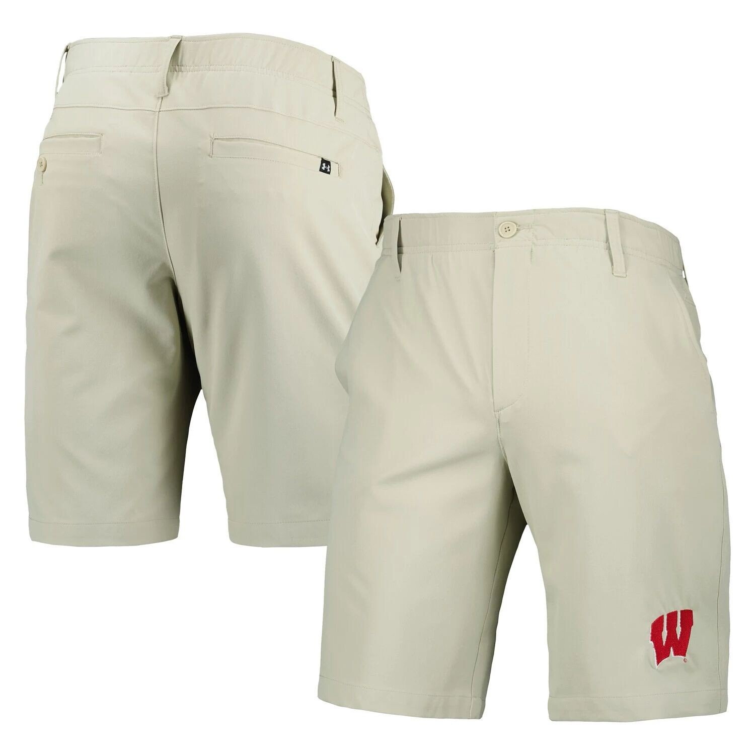 

Мужские шорты Under Armour Tan Wisconsin Badgers Drive