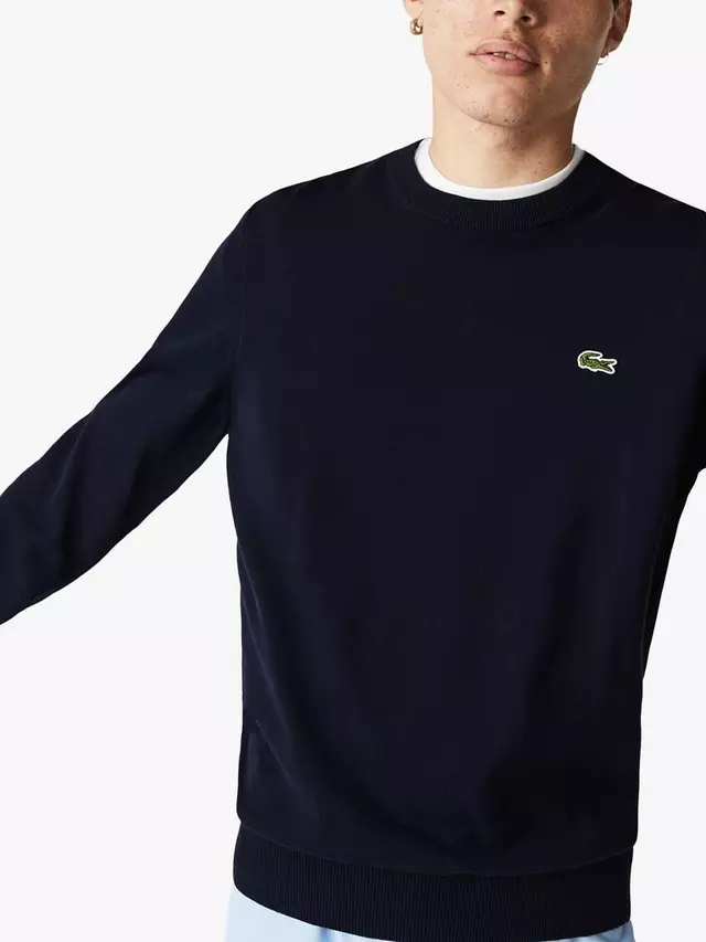 

Толстовка Lacoste Classic Cotton, темно-синий