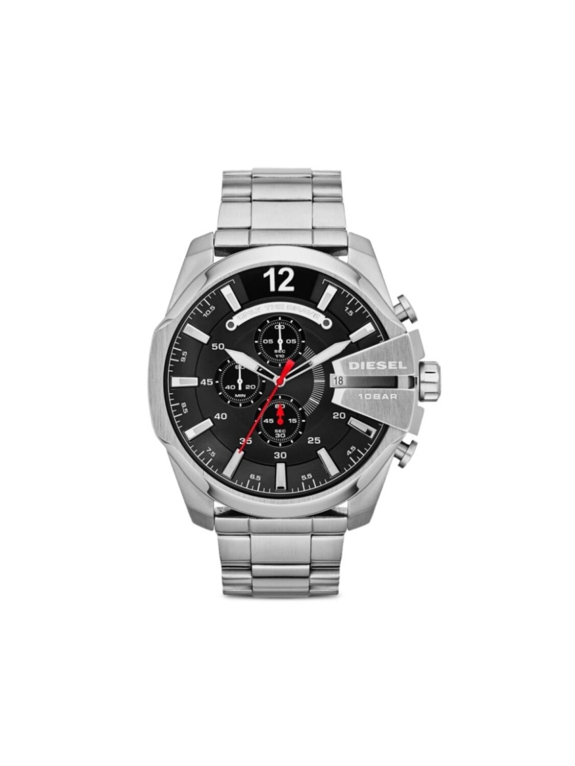 

Diesel наручные часы Dz4308 Mega Chief 51 мм, черный