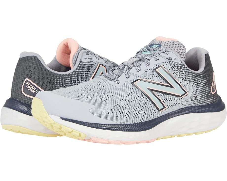 

Кроссовки New Balance Fresh Foam 680v7, цвет Silver Mink/Thunder
