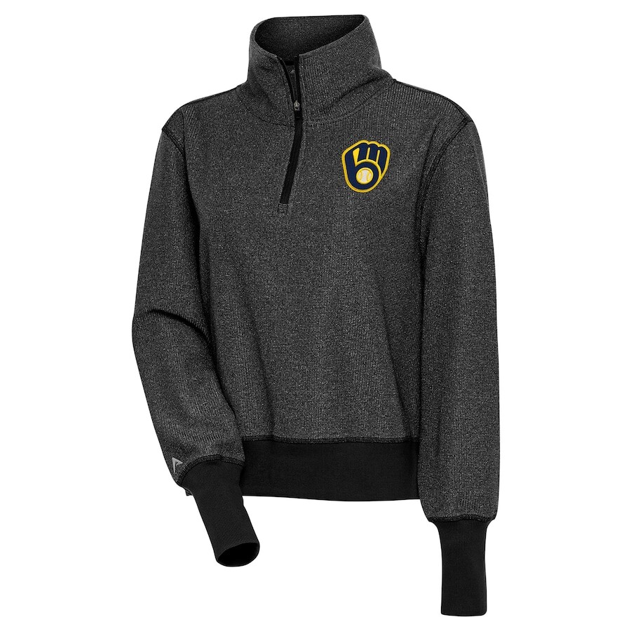 

Куртка Antigua Milwaukee Brewers, черный