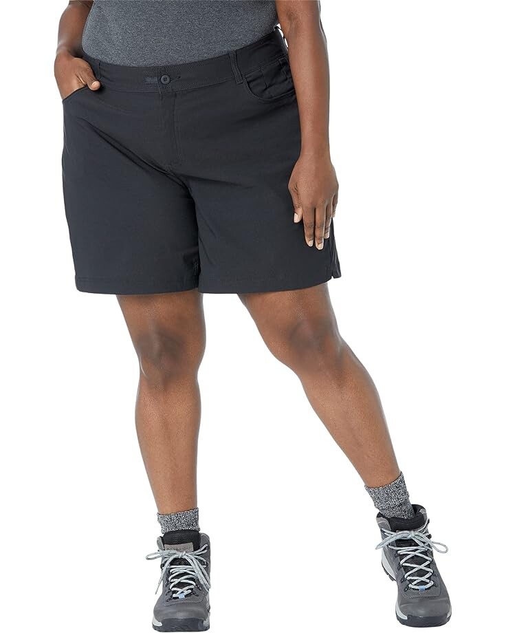 

Шорты Prana Plus Size 7" Halle Shorts II, черный