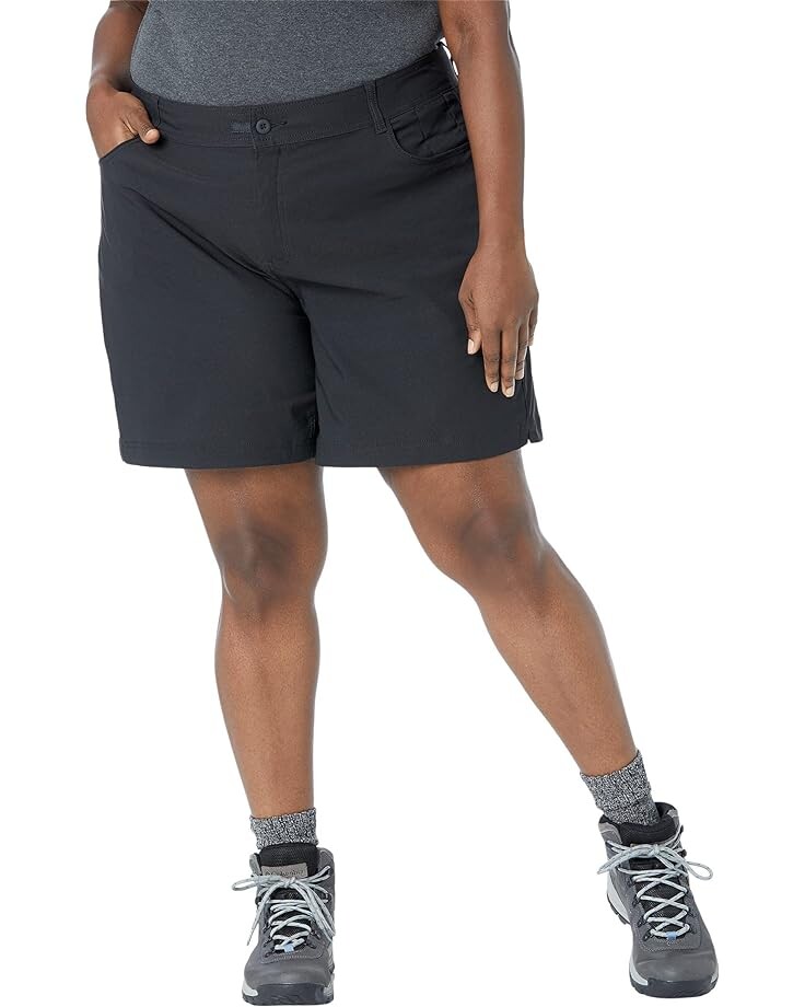 Шорты Prana Plus Size 7 Halle Shorts II, черный