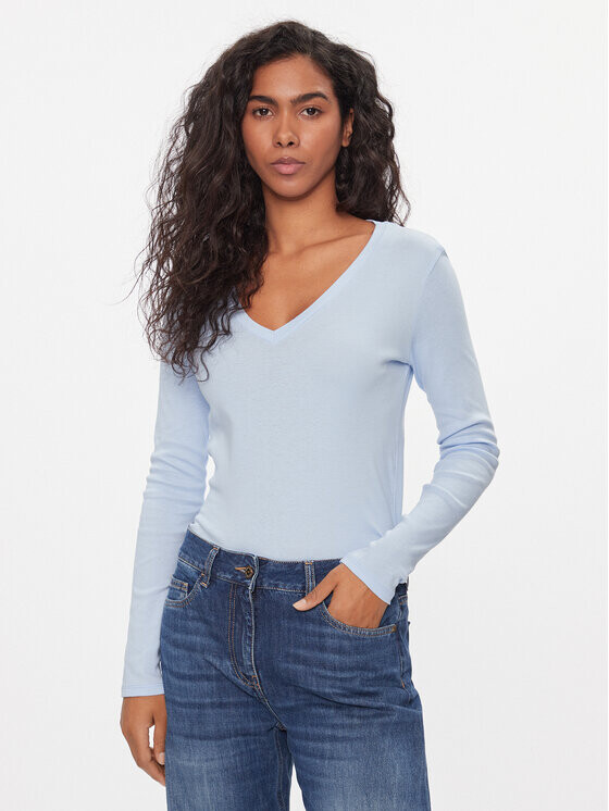 

Блуза стандартного кроя United Colors Of Benetton, синий