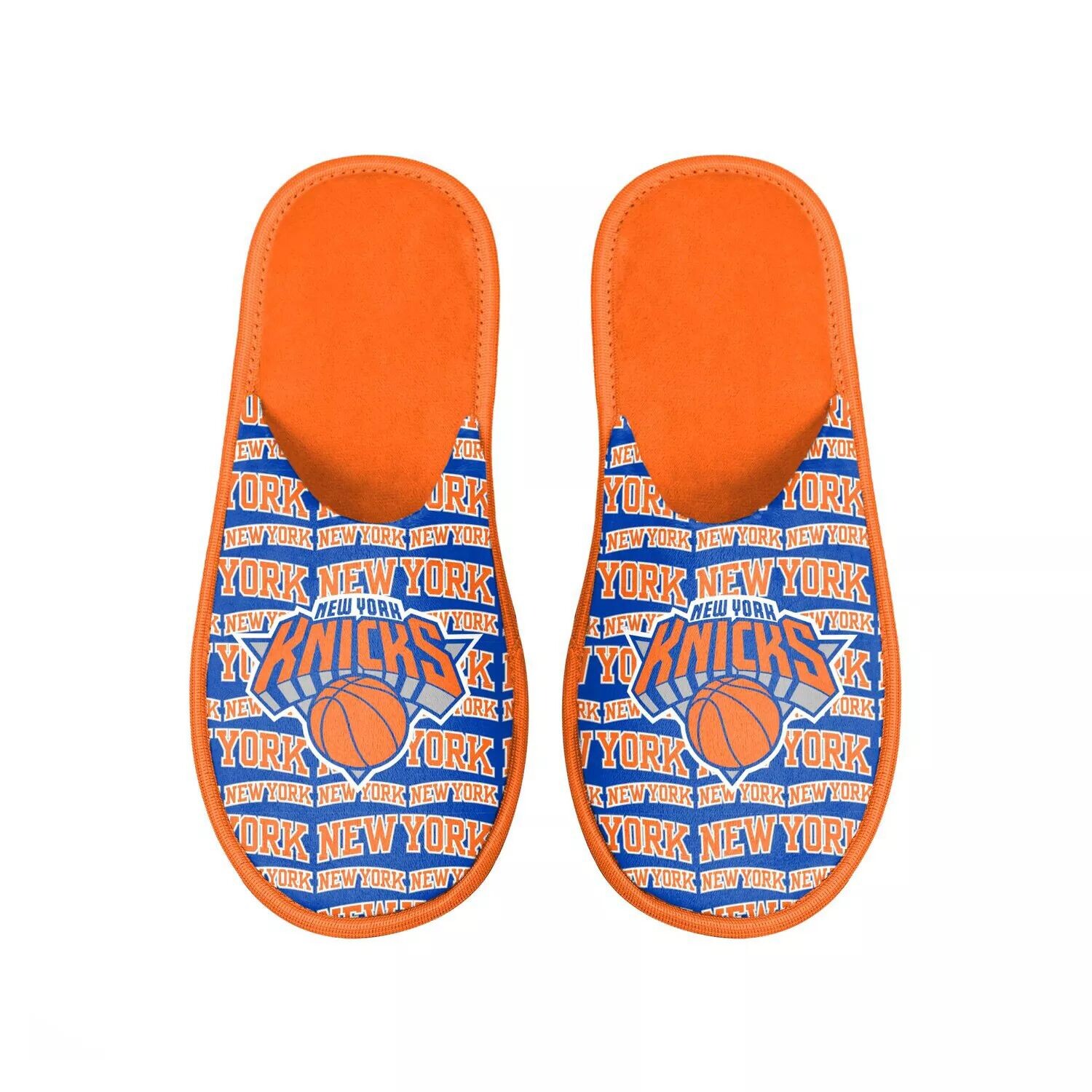 

Мужские шлепанцы с логотипом FOCO New York Knicks Scuff
