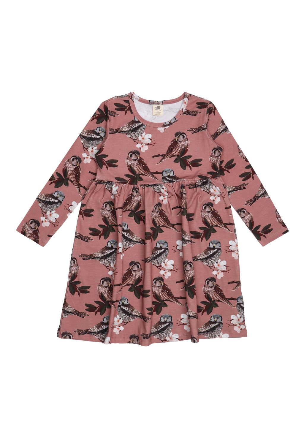 

Платье из джерси OWL FRIENDS Walkiddy, цвет rosa