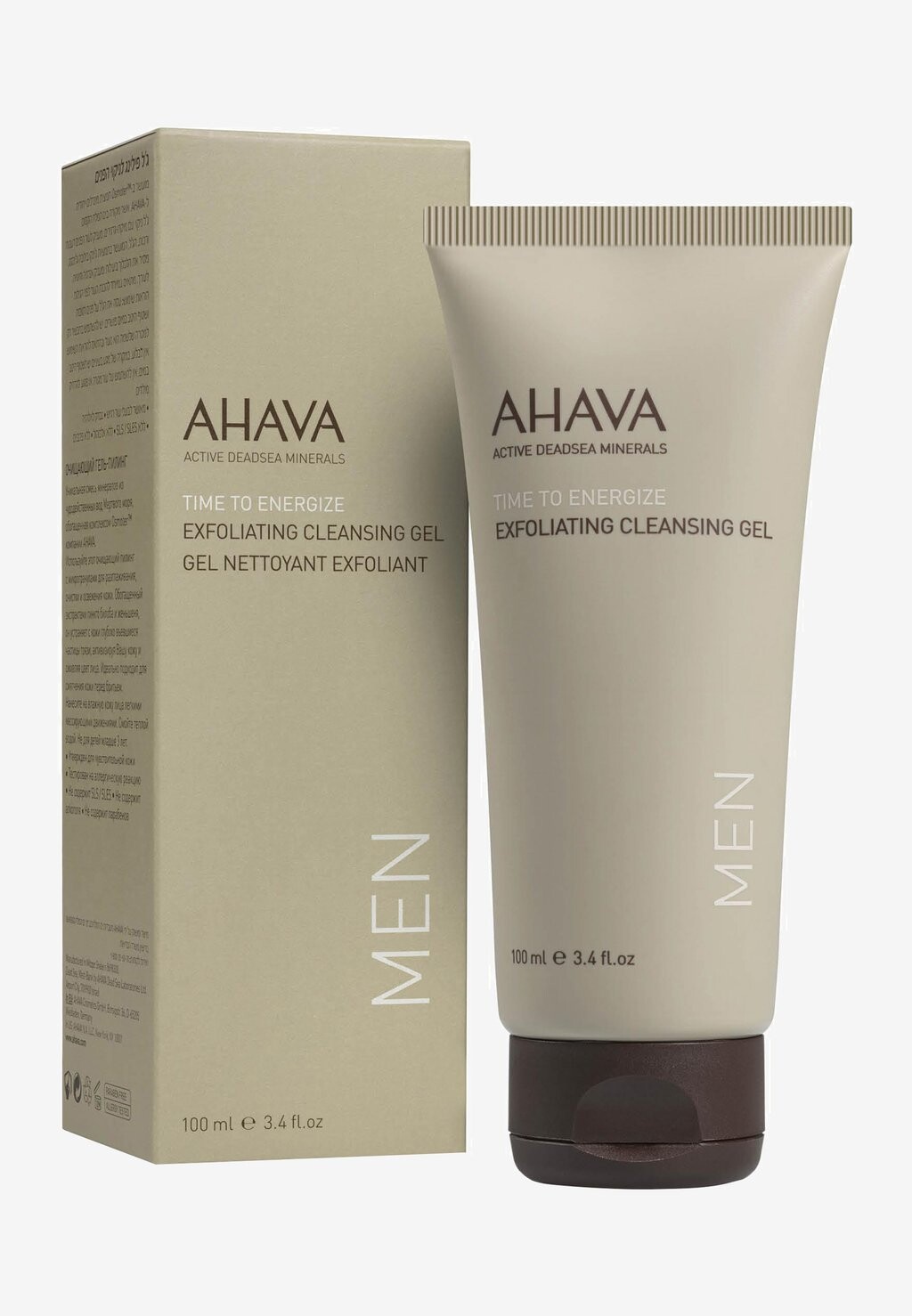 

Очищение лица MEN EXFOLIATING CLEANSING GEL AHAVA