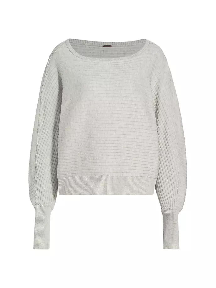

Свитер Sublime рельефной вязки Free People, белый
