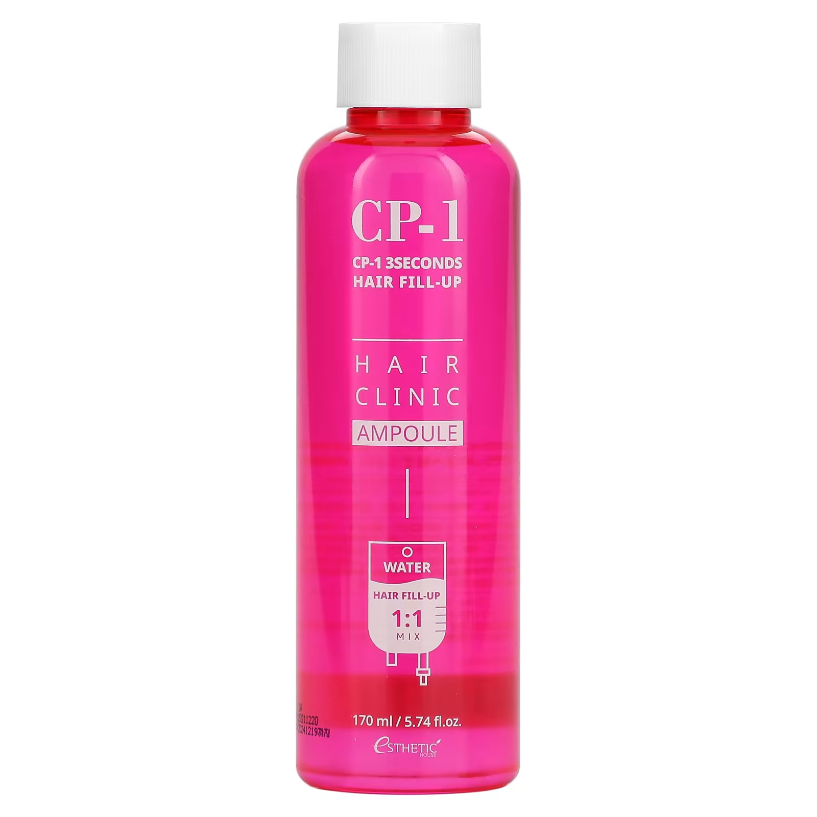 сыворотка для ухода за волосами kundal сыворотка для волос восстанавливающая розовый грейпфрут CP-1 3 Seconds Hair Fill-Up, 5,74 жидких унции (170 мл)