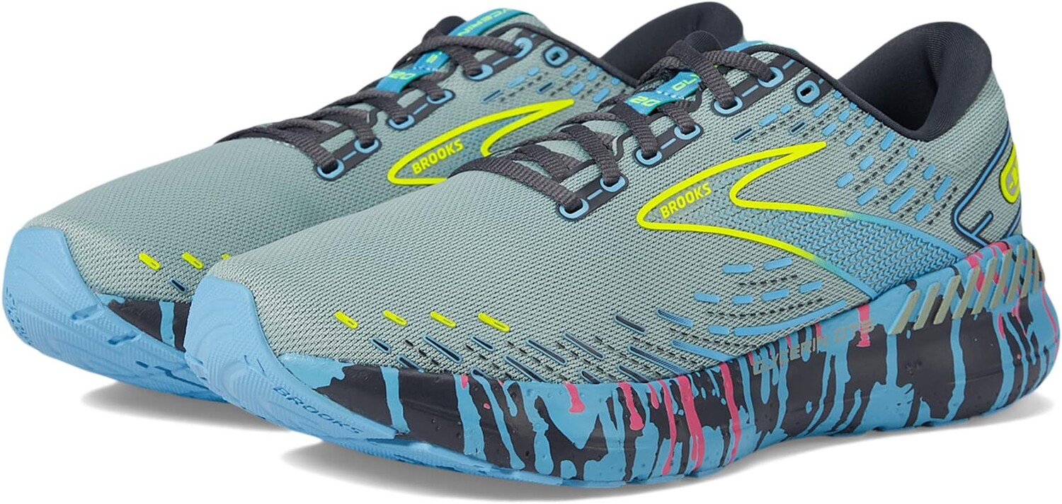 

Кроссовки Glycerin GTS 20 Brooks, цвет Jadeite/Alaskan Blue/Ebony