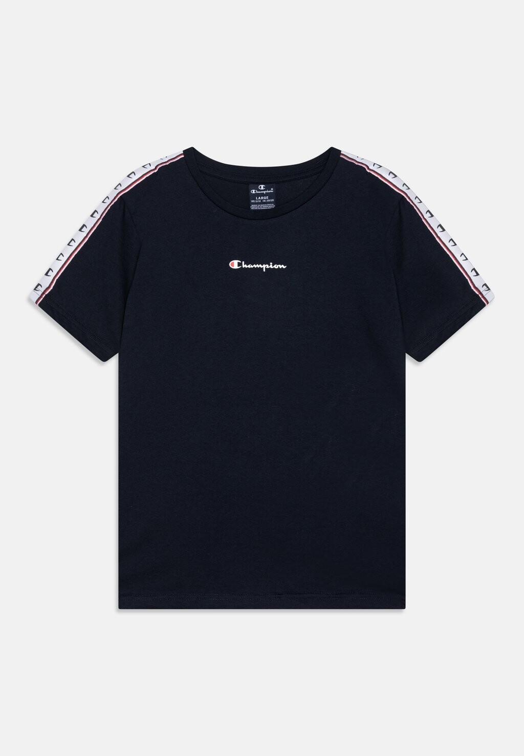 

Футболка с принтом RETRO SPORT TAPE CREWNECK UNISEX Champion, цвет dark blue