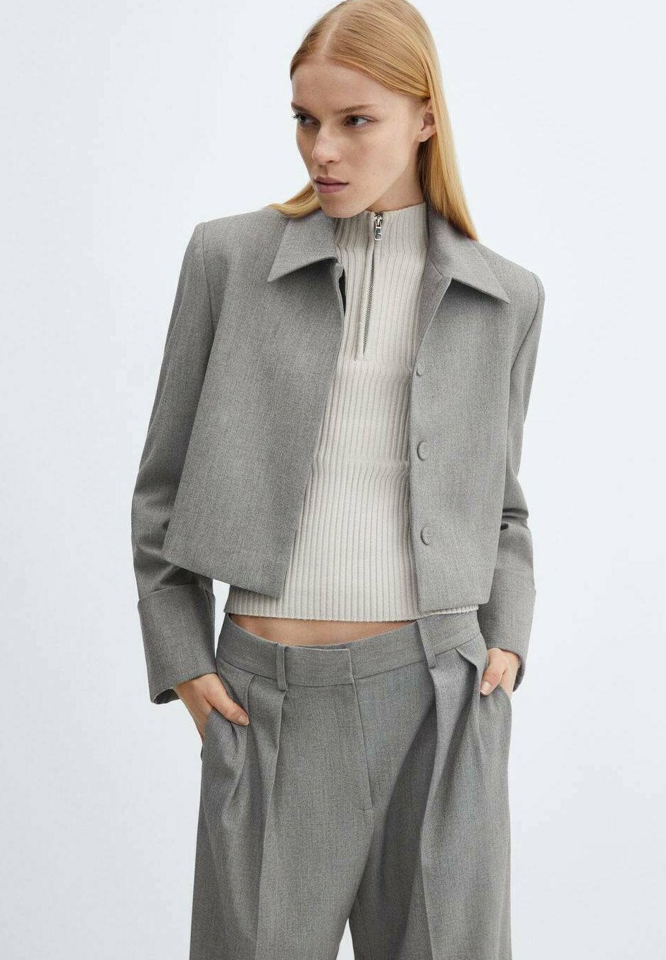 

Легкая куртка COLORADO Mango, цвет grey