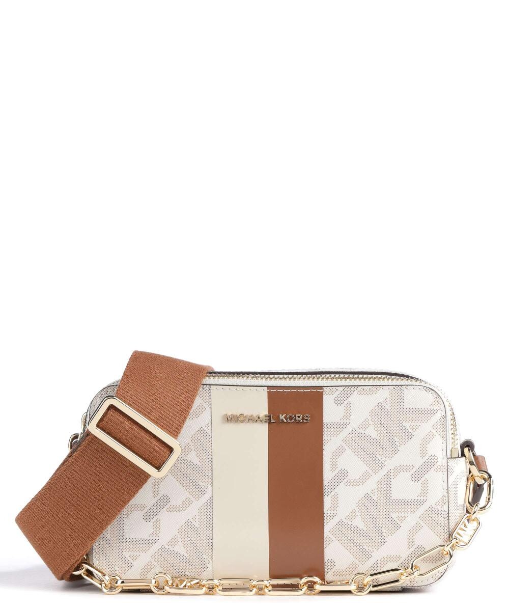 

парусиновая сумка через плечо Jet Set Michael Kors, белый