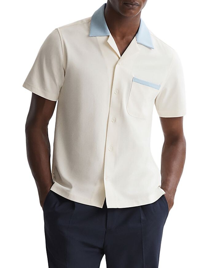 

Рубашка Troon Slim Fit на пуговицах REISS