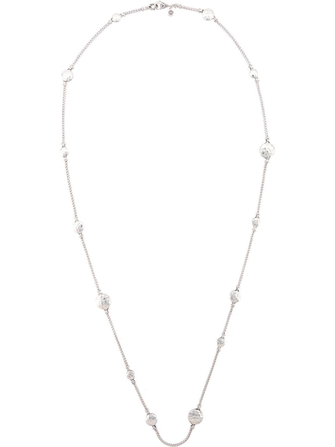 

Серебряное колье Dot Hammered John Hardy, серебряный