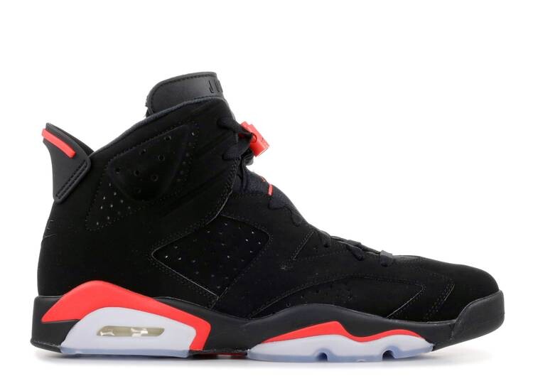 

Кроссовки AIR JORDAN 6 RETRO 'INFRARED' 2019, черный