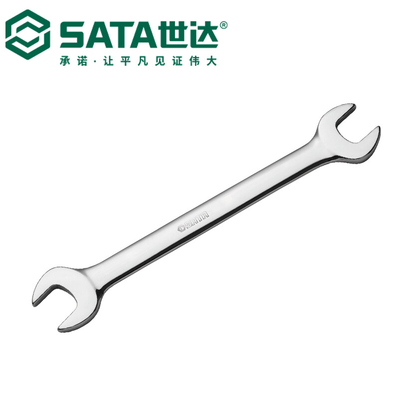 SATA Tools полностью полированный двойной рожковый ключ 32x34MM 41222