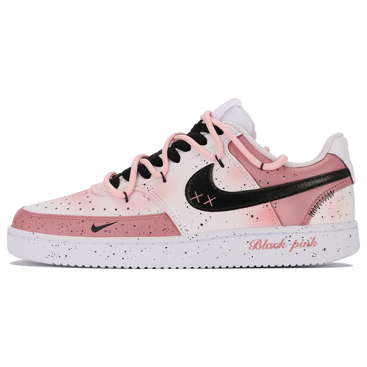 

Женские кроссовки для скейтбординга Nike Court Vision 1, Black/Pink