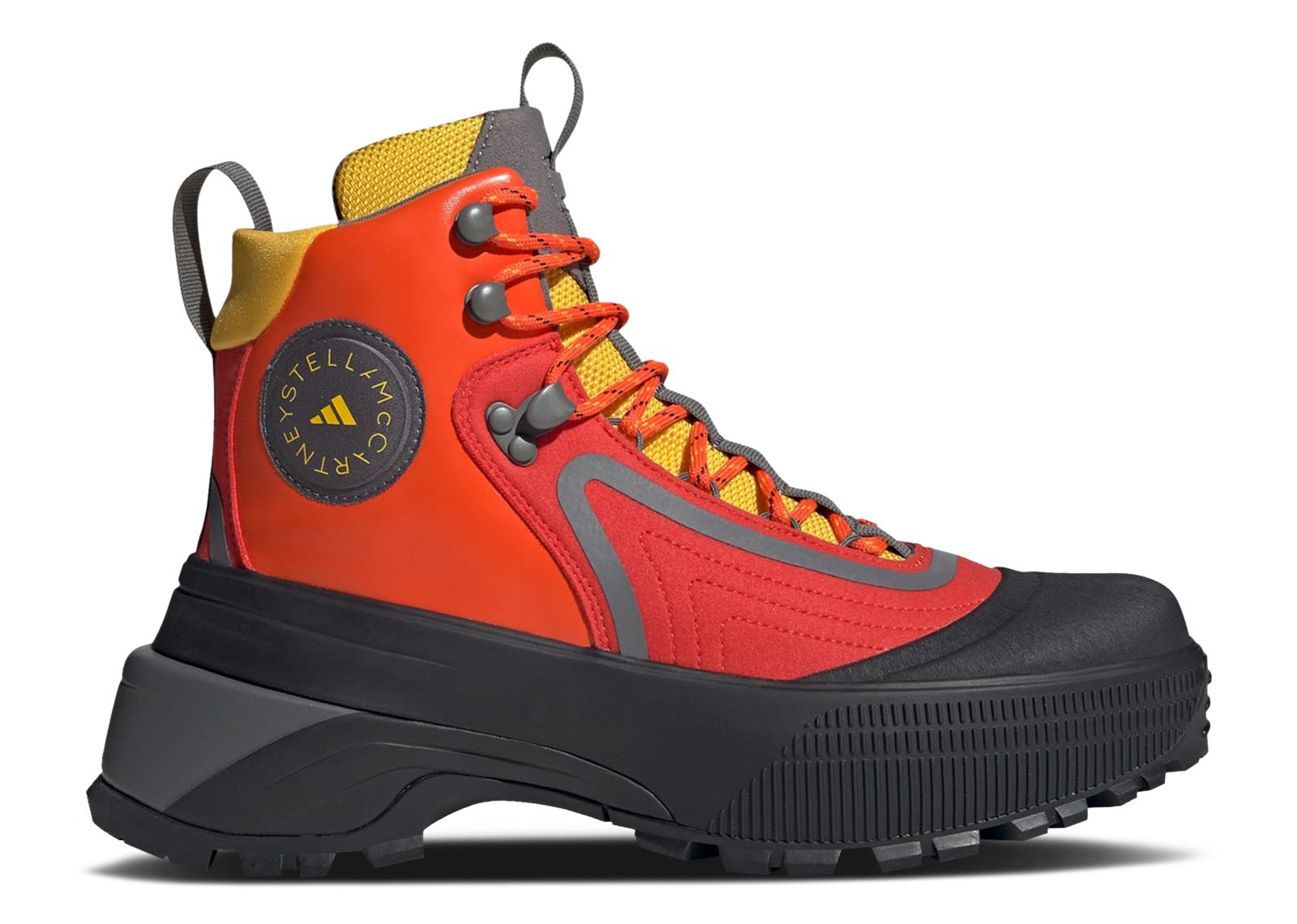 Кроссовки adidas Stella Mccartney X Wmns Terrex Hiking Boot 'Active Red Crew Yellow', красный