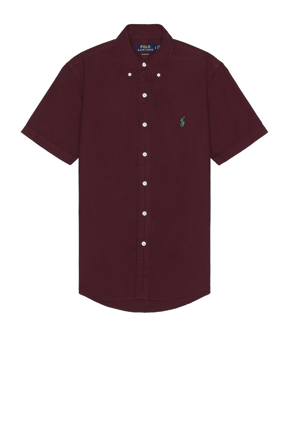 

Рубашка Polo Ralph Lauren Short Sleeve, цвет Harvard Wine