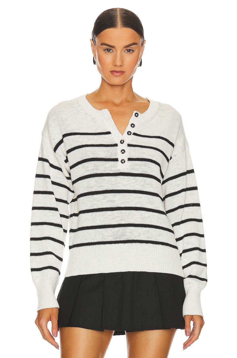 

Свитер Sanctuary Casual And Chill, цвет Black Stripe