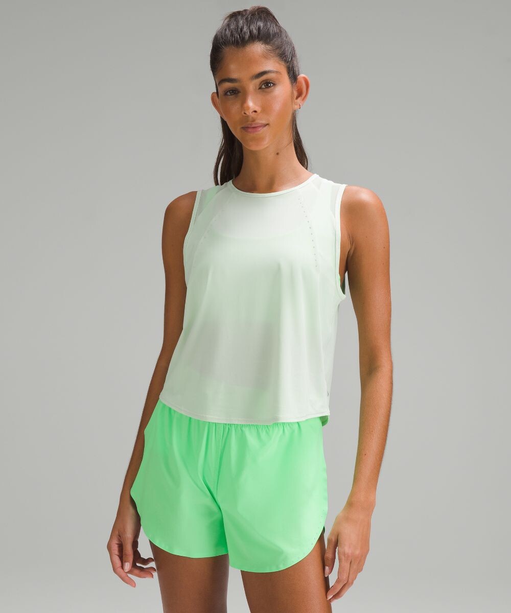 

Укороченная майка Sculpt Lululemon, зеленый