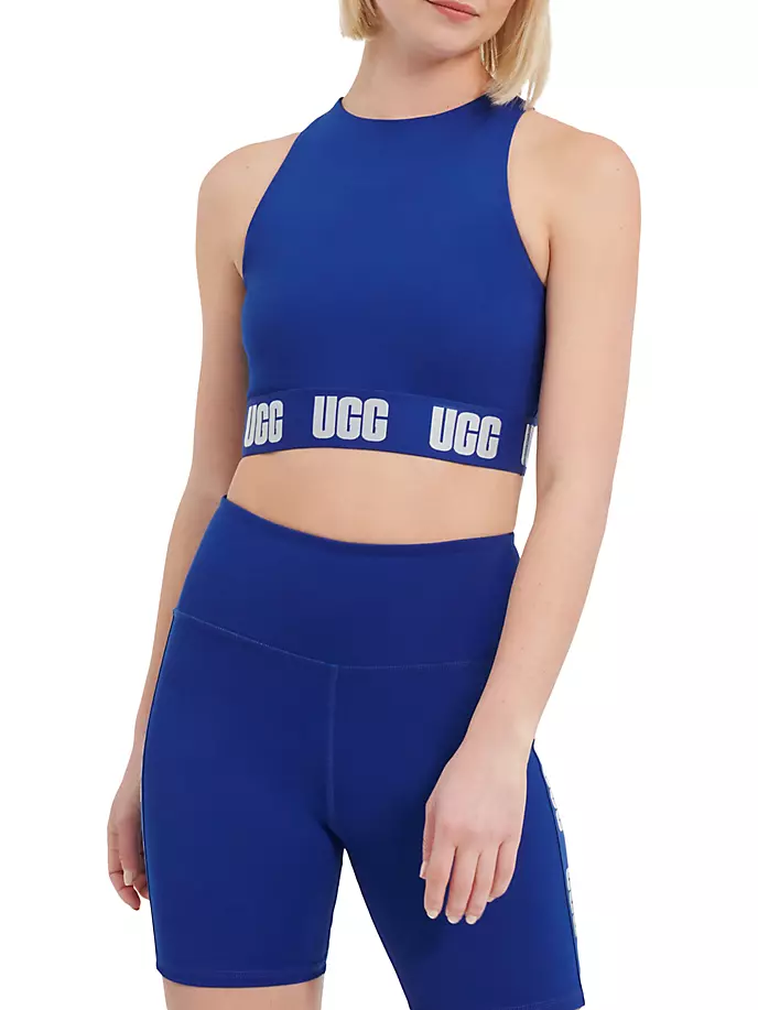 

Спортивный бюстгальтер с логотипом Wilmina Ugg, цвет deep marine