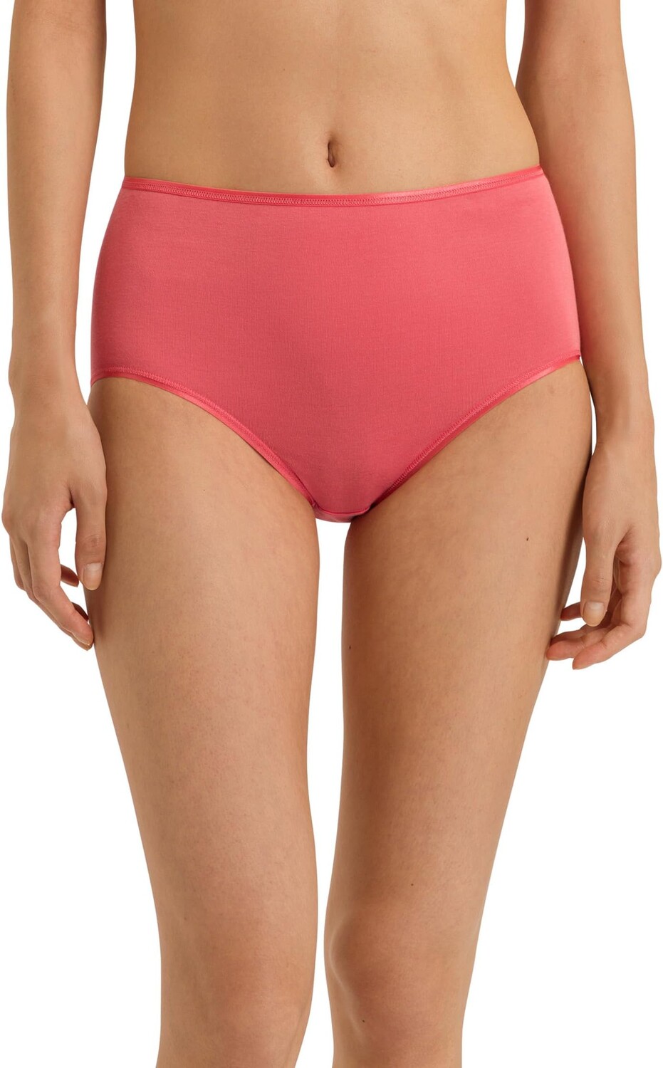 

Трусы Hanro Cotton Seamless Full Brief, цвет Porcelain Rose