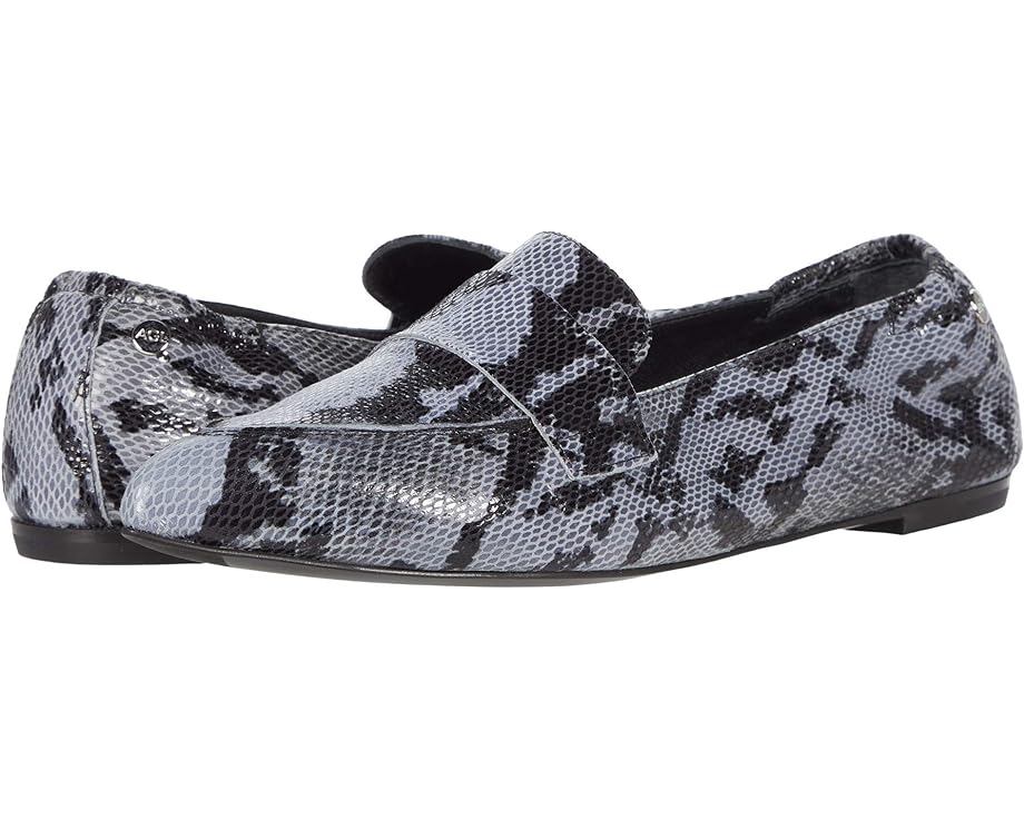 

Лоферы AGL Softy Moccasin, цвет Denim Snakeskin