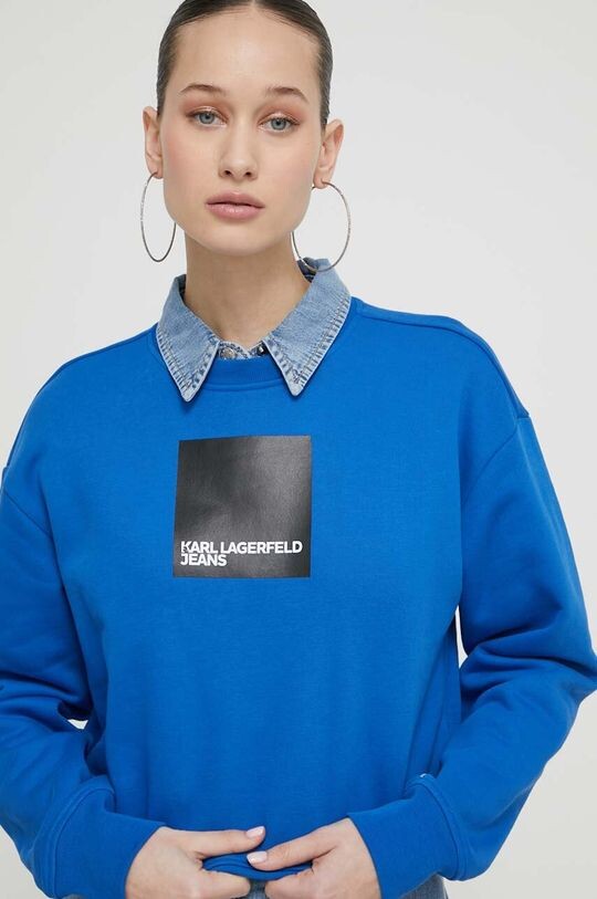 

Толстовка Karl Lagerfeld Jeans, темно-синий