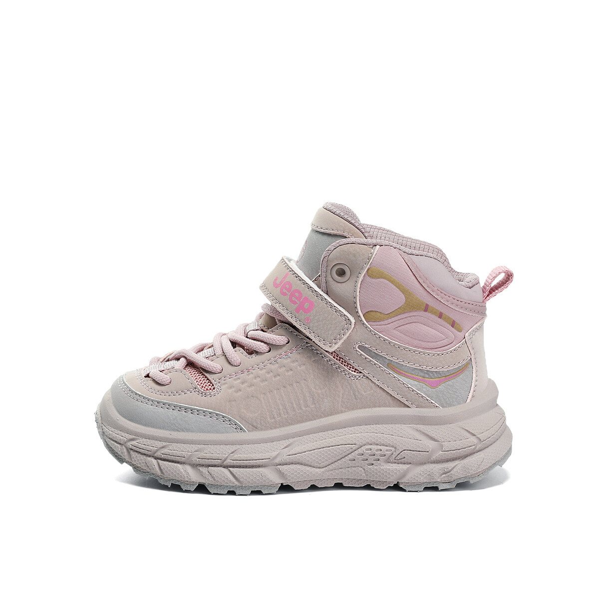 

Кроссовки Jeep Kids Lifestyle Shoes Kids High-top Gray, розовый