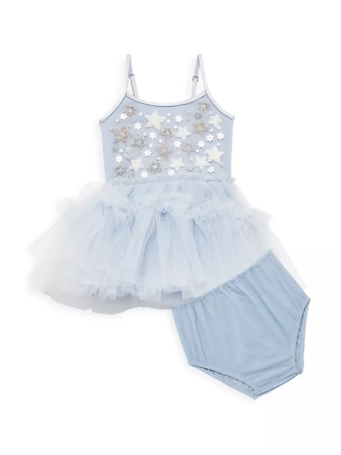 Платье-пачка Bebe Moon Dance для маленьких девочек Tutu Du Monde, цвет blue dusk