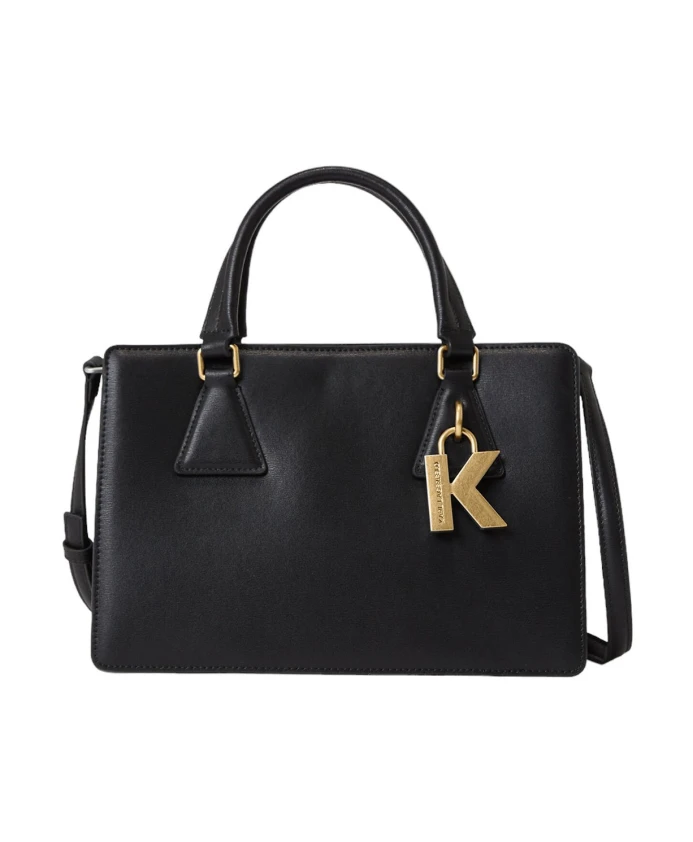 

Сумочка с замком Karl Lagerfeld, черный