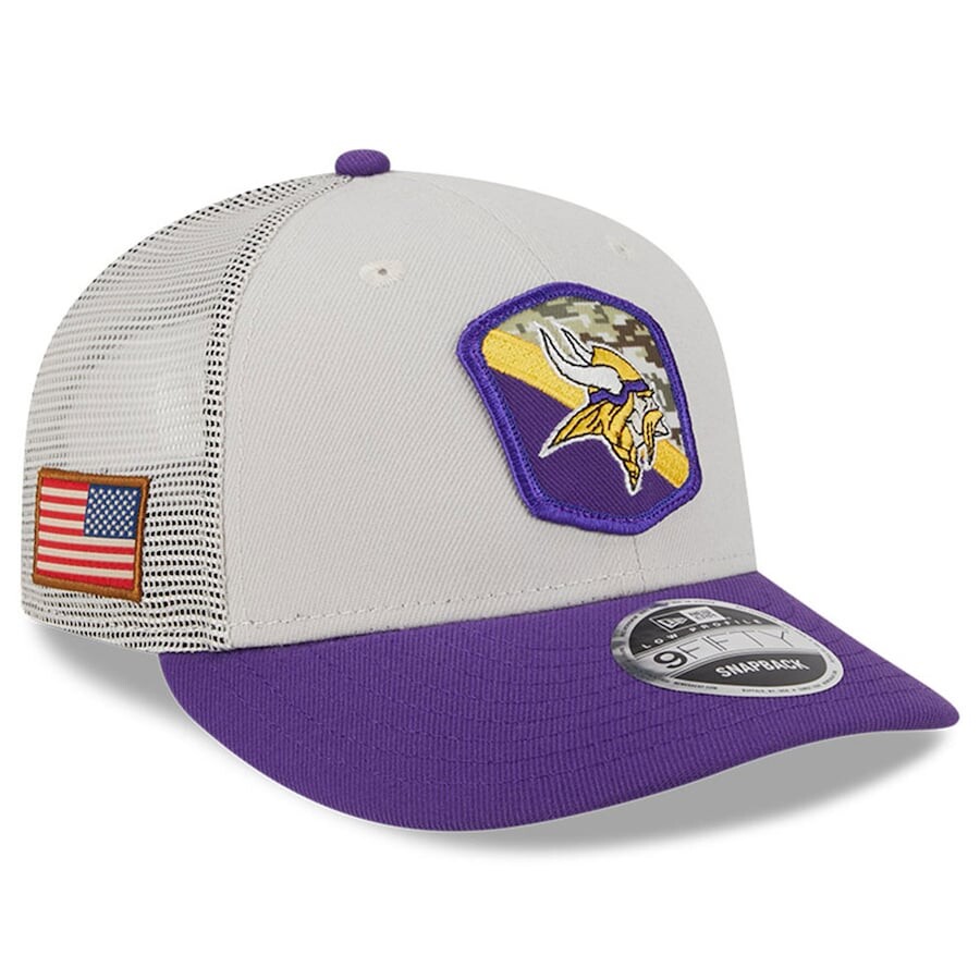 

Бейсболка New Era Minnesota Vikings, серый