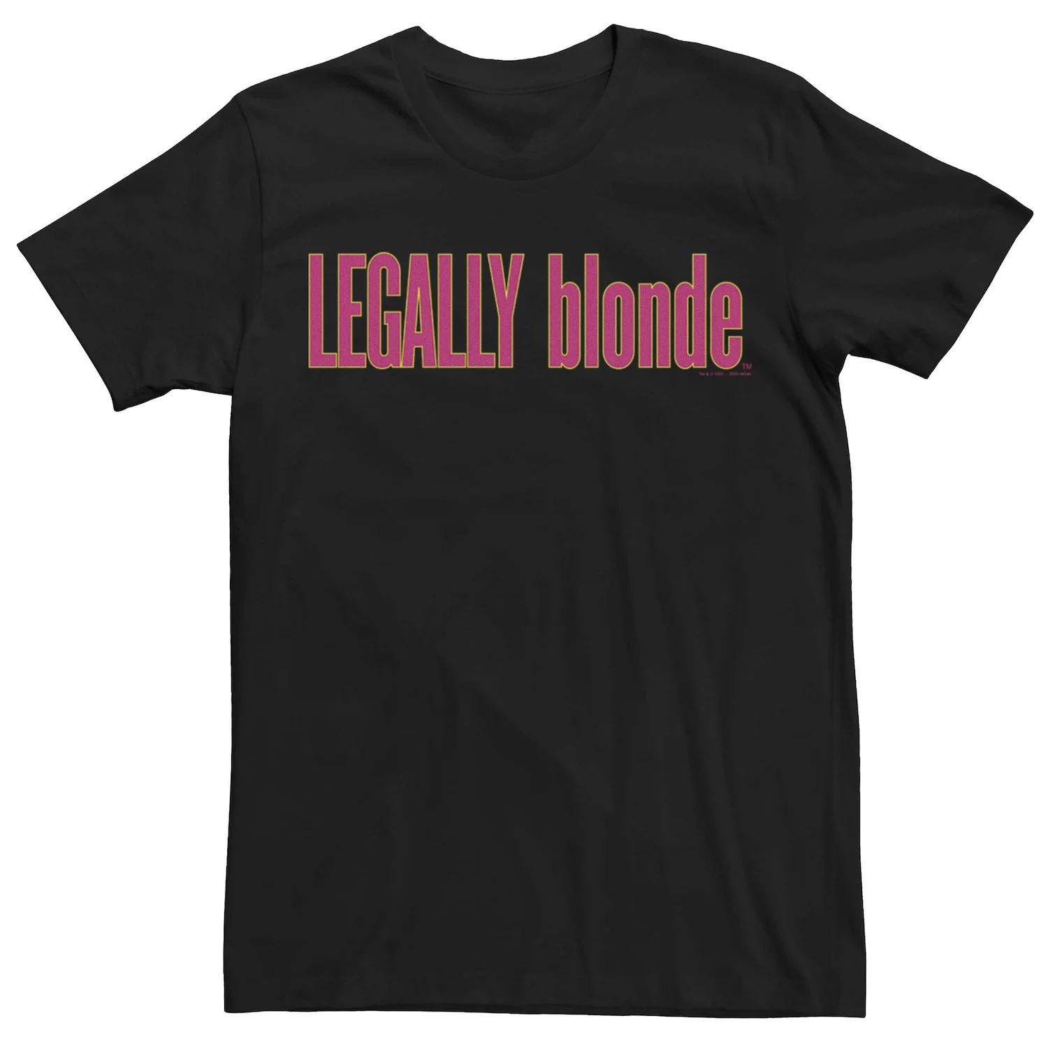 Мужская футболка с логотипом Legally Blonde Licensed Character brown amanda legally blonde