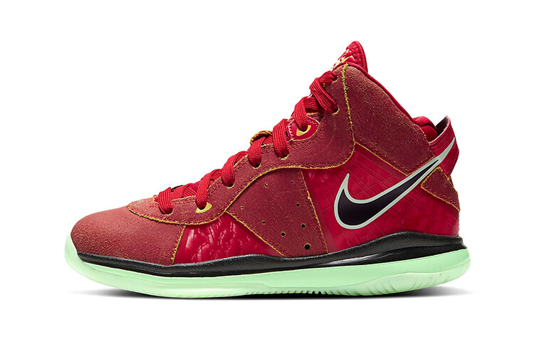 

(BP) Nike LeBron 8 Empire Jade Черный/Красный