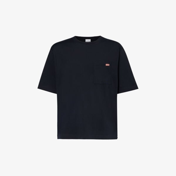 

Футболка Edie из хлопкового джерси с нашивкой-логотипом Acne Studios, черный