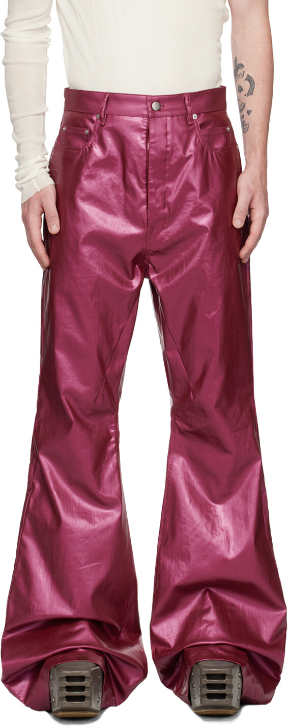 

Розовые джинсы Rick Owens Bolan