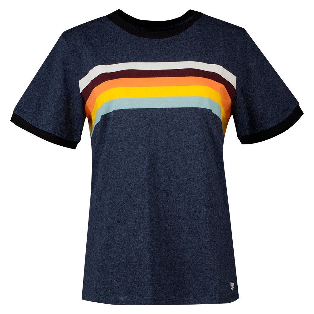 

Футболка Superdry Vintage Cali Stripe Ringer, синий