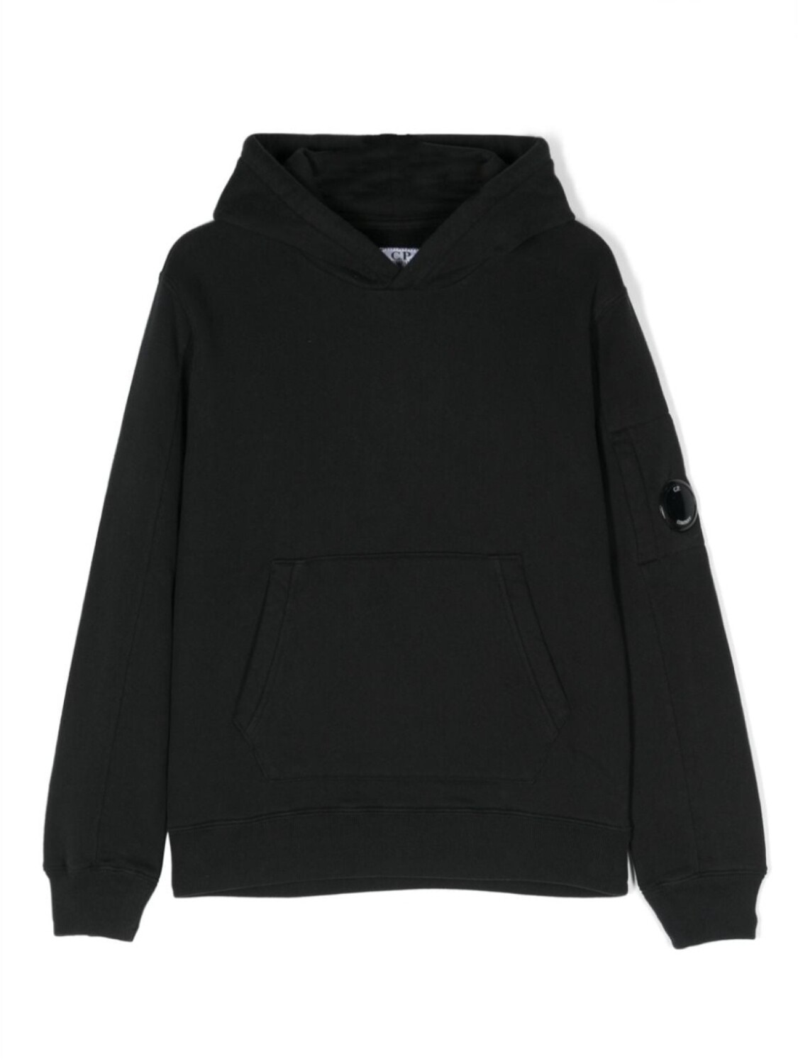 

C.P. Company Kids U16 cotton hoodie, черный