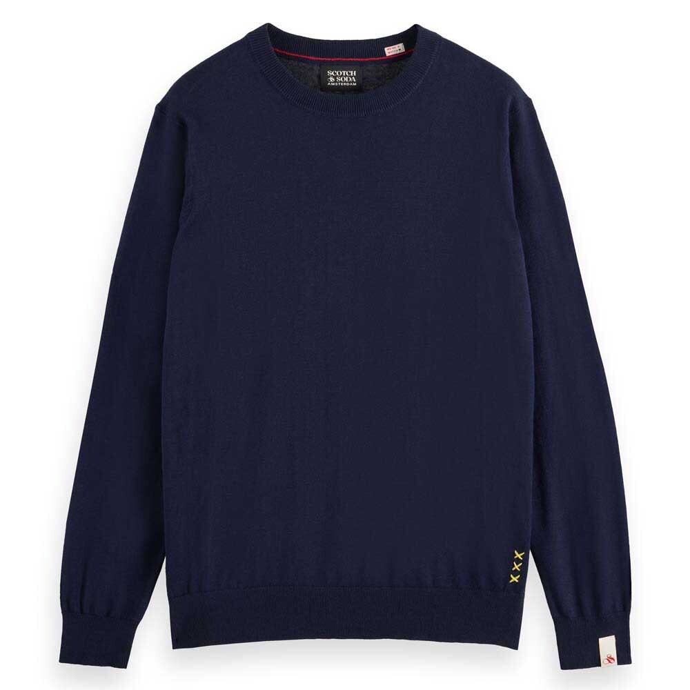 

Свитер Scotch & Soda 176979 Crew Neck, синий